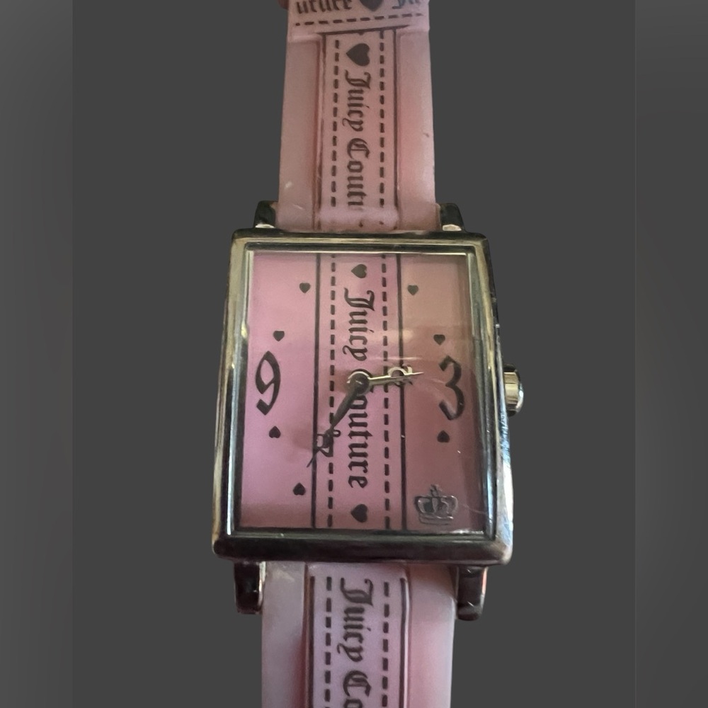 Juicy couture pink watch
